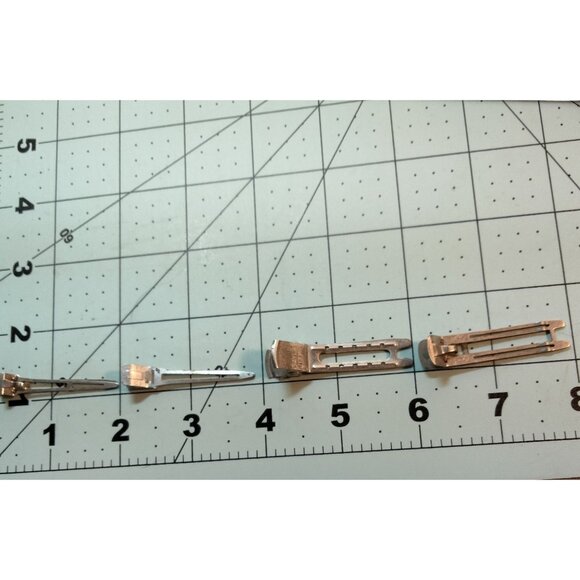 Vintage Metal Hair Clips Duckbill Prong Tip Top Gayla Jiffy Lady Ellen Lot 20 - Picture 15 of 16